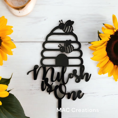 Bee Cake Topper