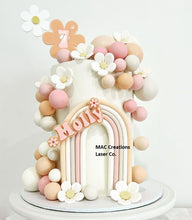 Load image into Gallery viewer, Cake Fronter/Fropper with flowers - DOUBLE Colour/Layer